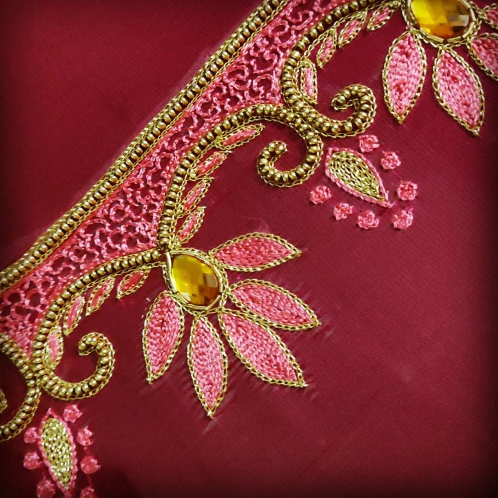 Кутюрная вышивка Жуков