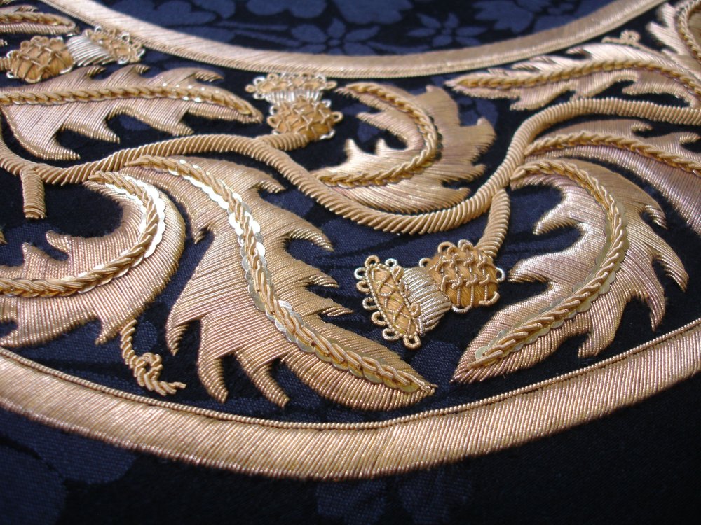 Испанское золотное шитье