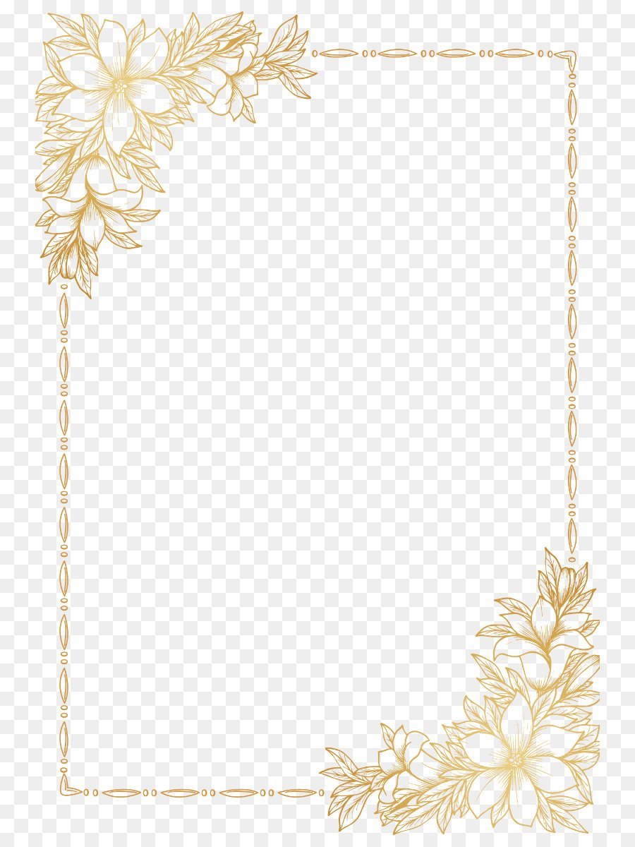 Цветочная рамка для грамоты