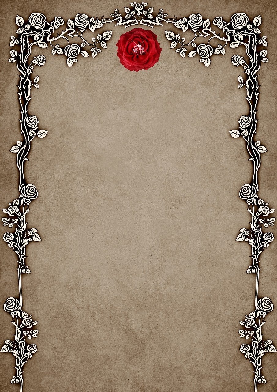 Рамка для поздравительного адреса