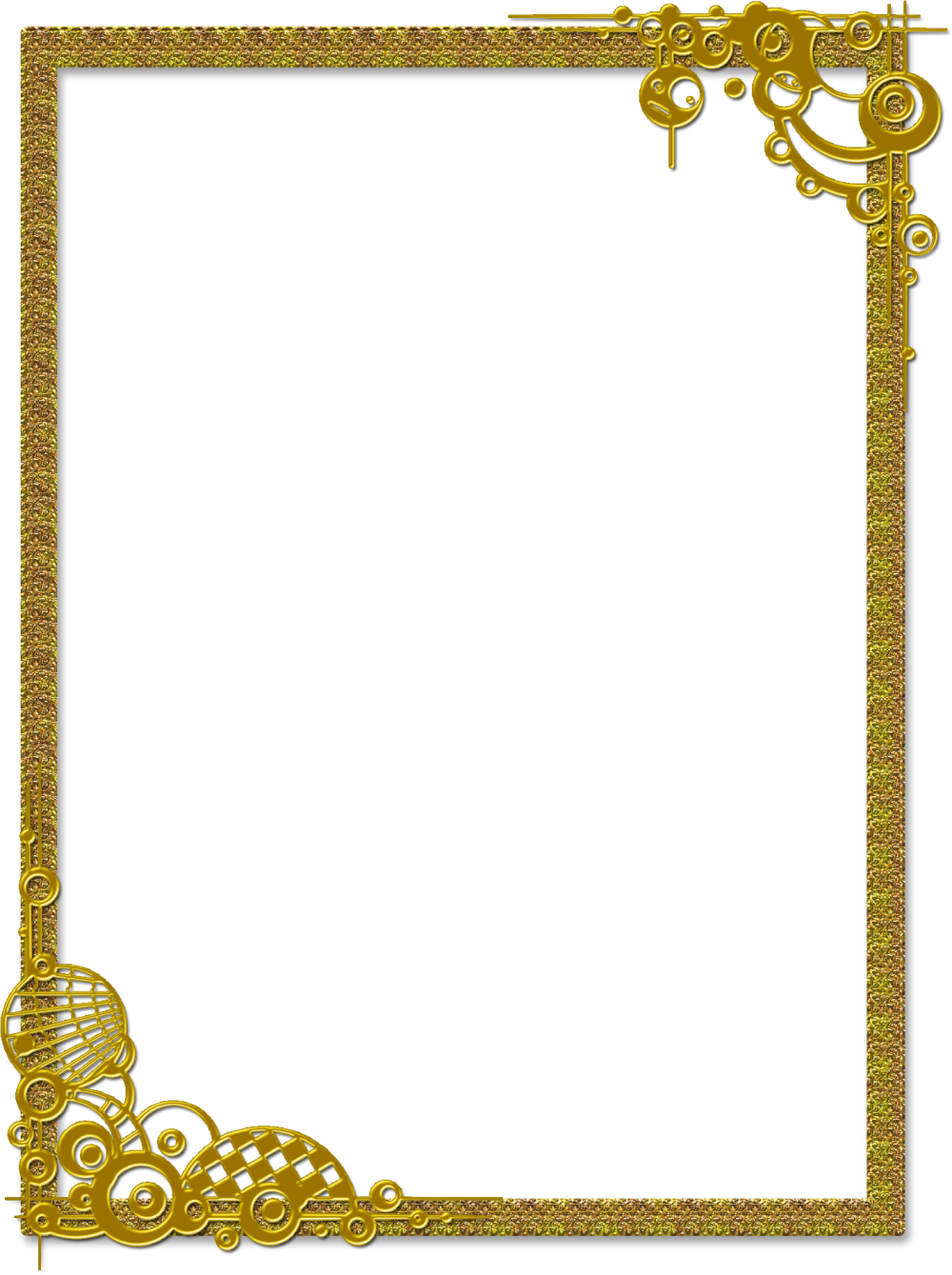 Свадебная рамка тонкая