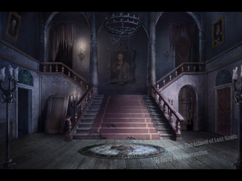 Страшный замок внутри