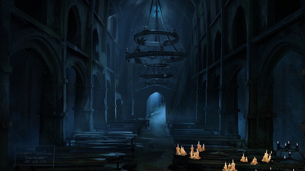 Заброшенное здание для вампира