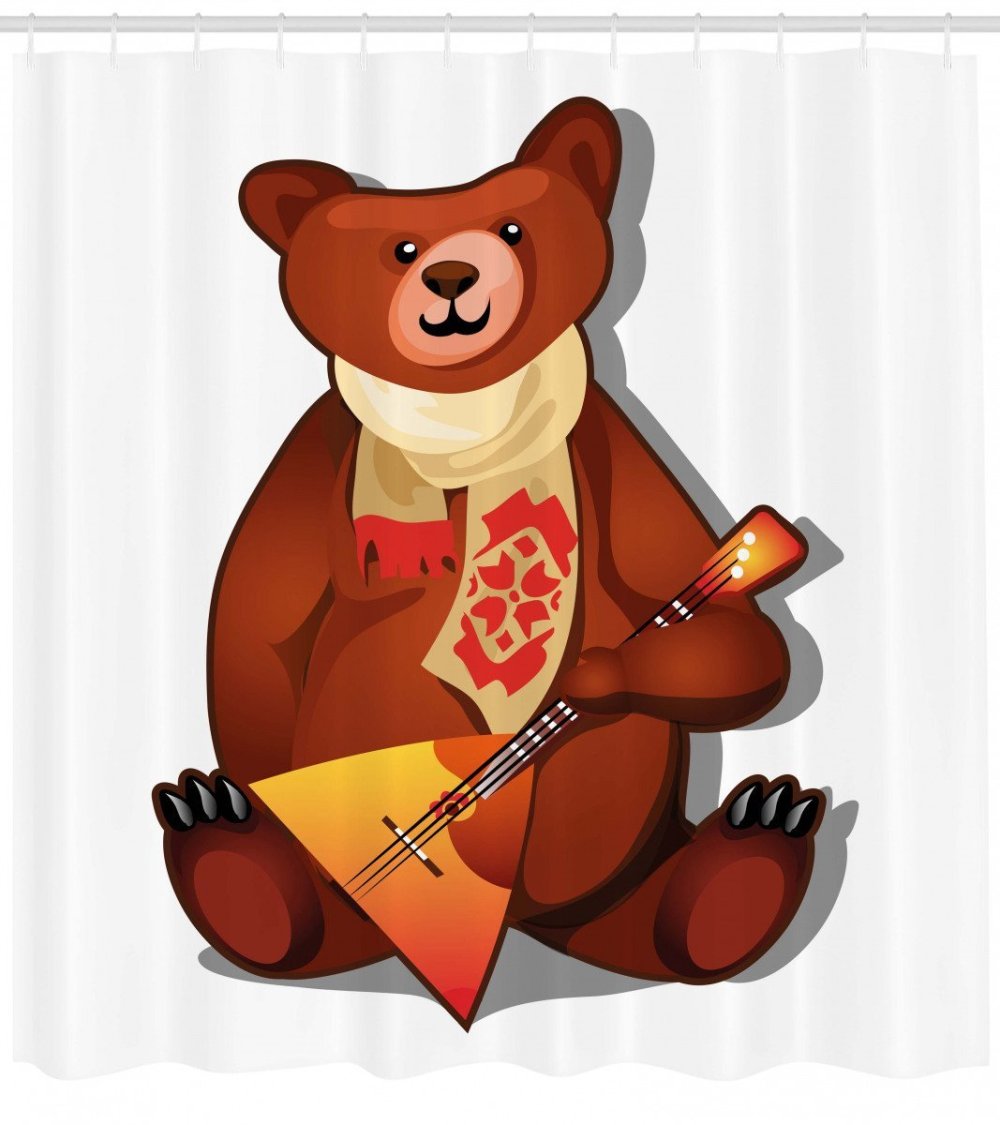 Медведь с балалайкой