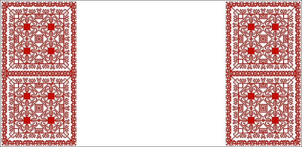 Подложка в русском народном стиле