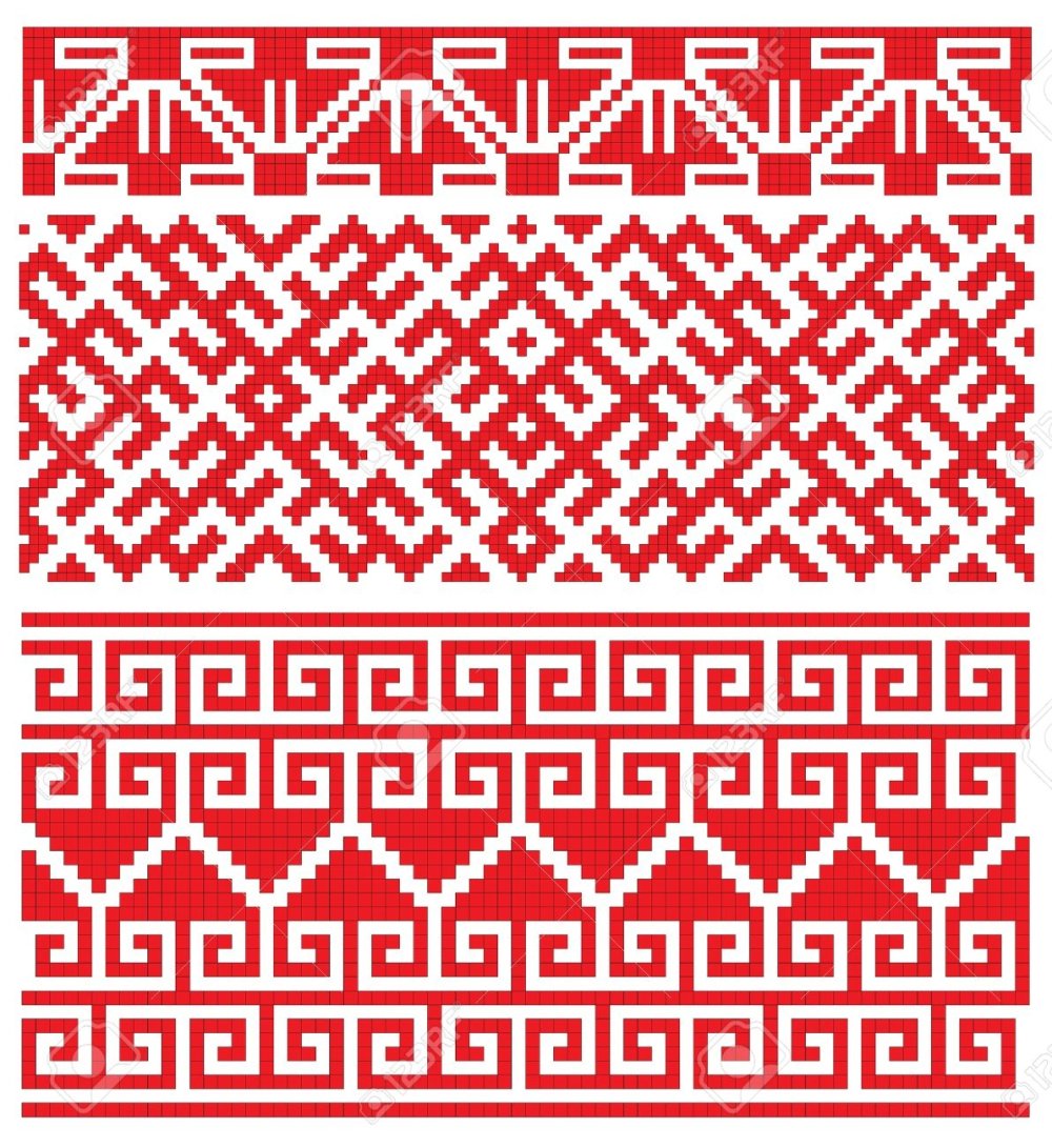 Чувашский орнамент Кеске