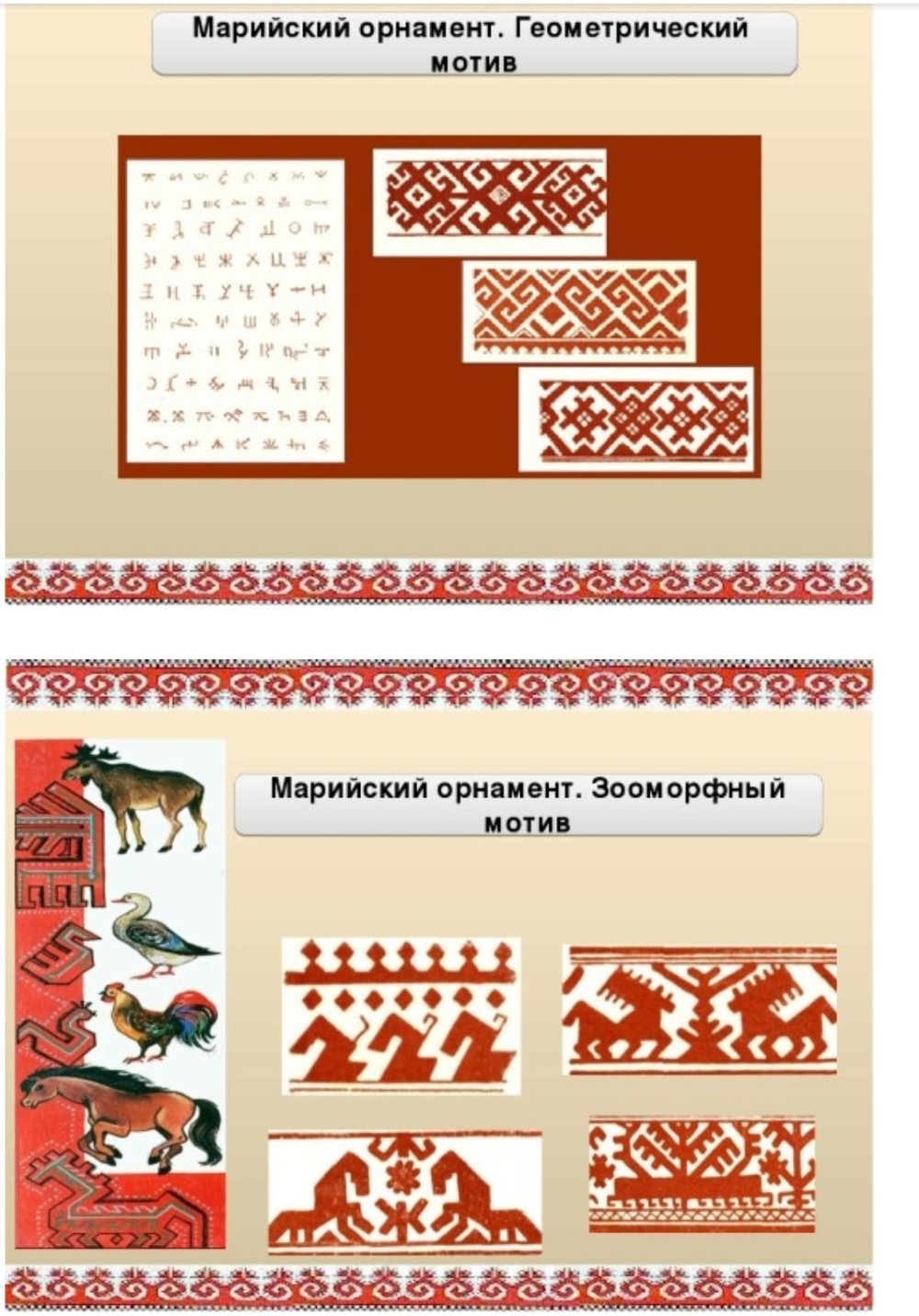 Удмуртский народный орнамент