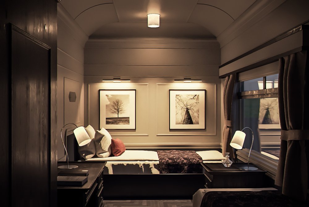 Окно электрички изнутри