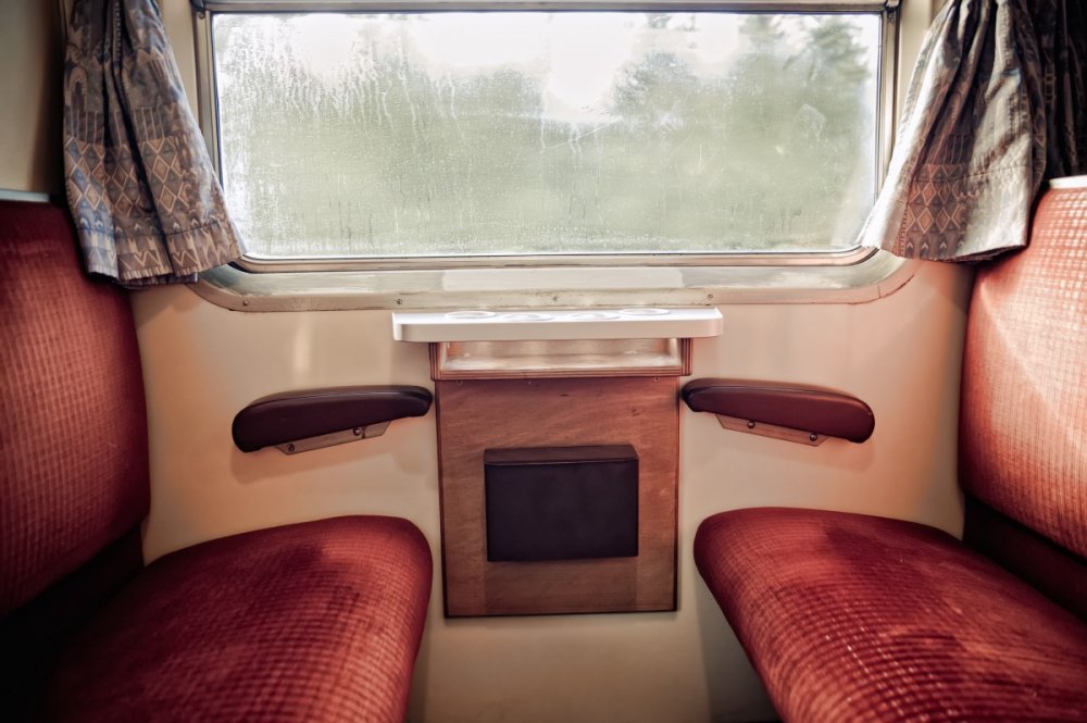 Интерьер поезда