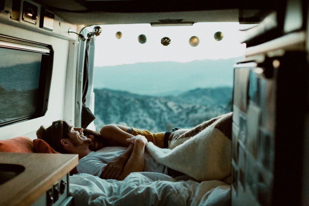 Вид из окна поезда