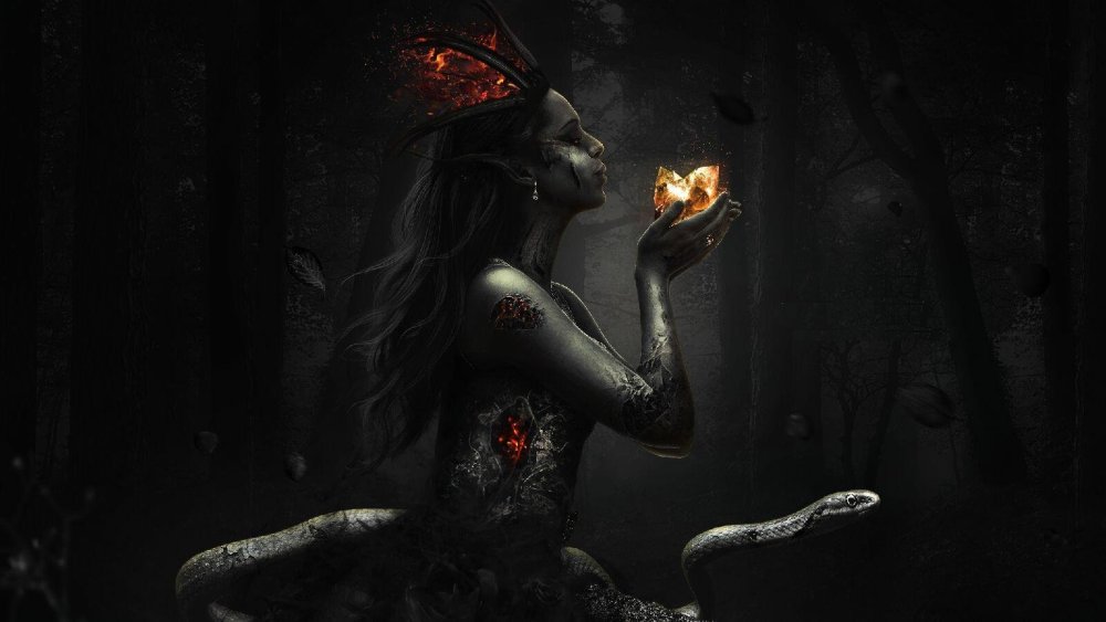 Красивая ведьма