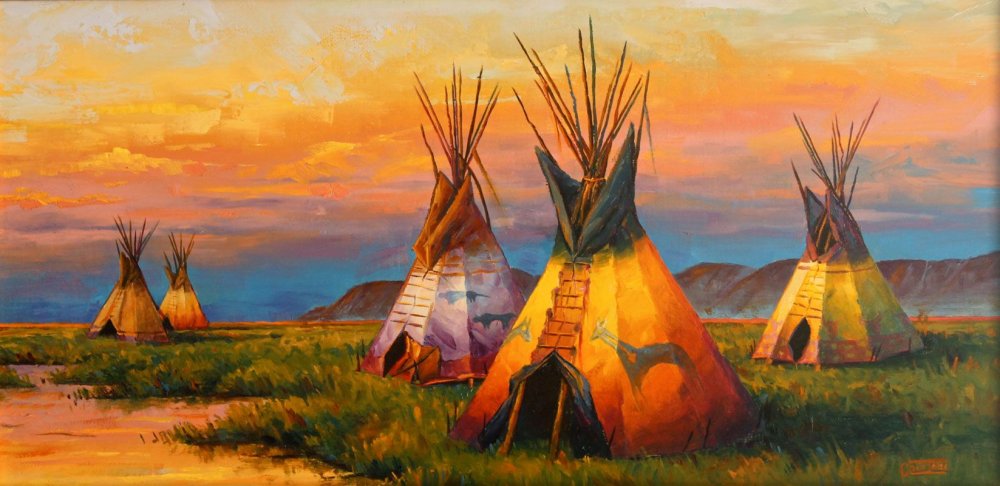 Вигвам индейцев Южной Америки