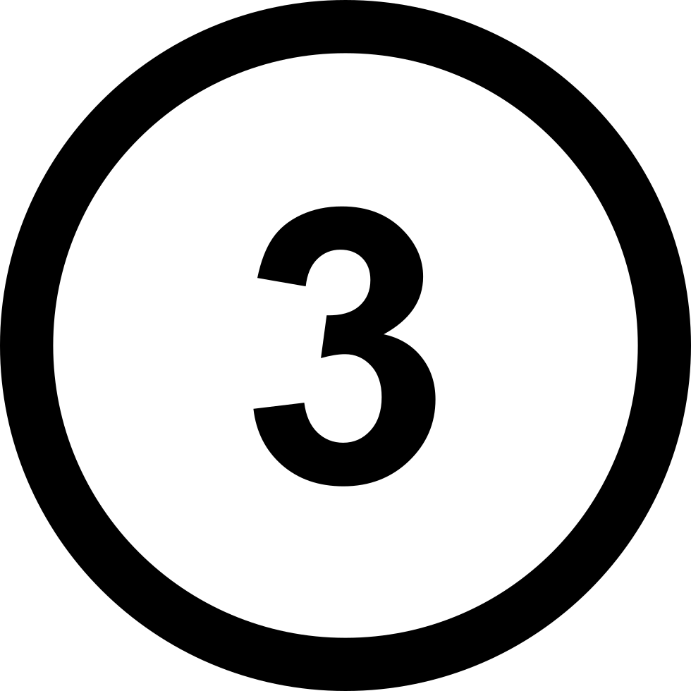 Значок цифры