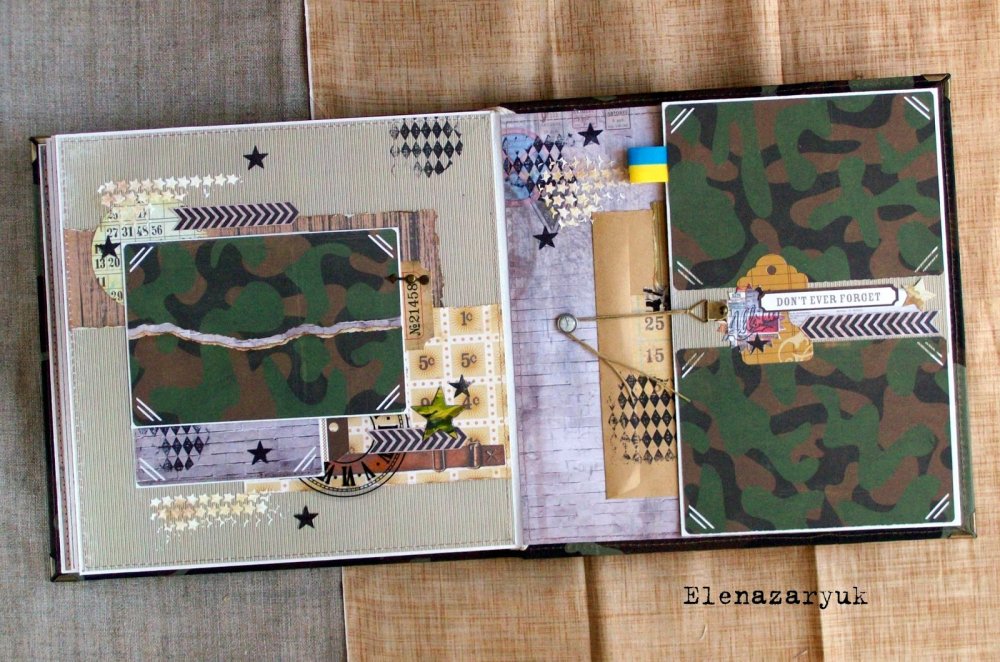 День рождения в военном стиле