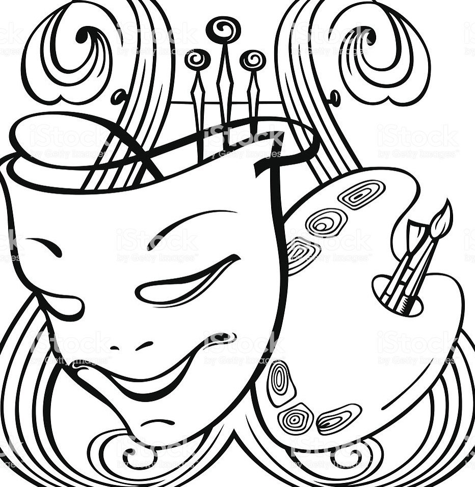 Фон для презентации театр