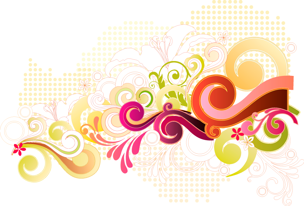 Абстракция в теплых тонах