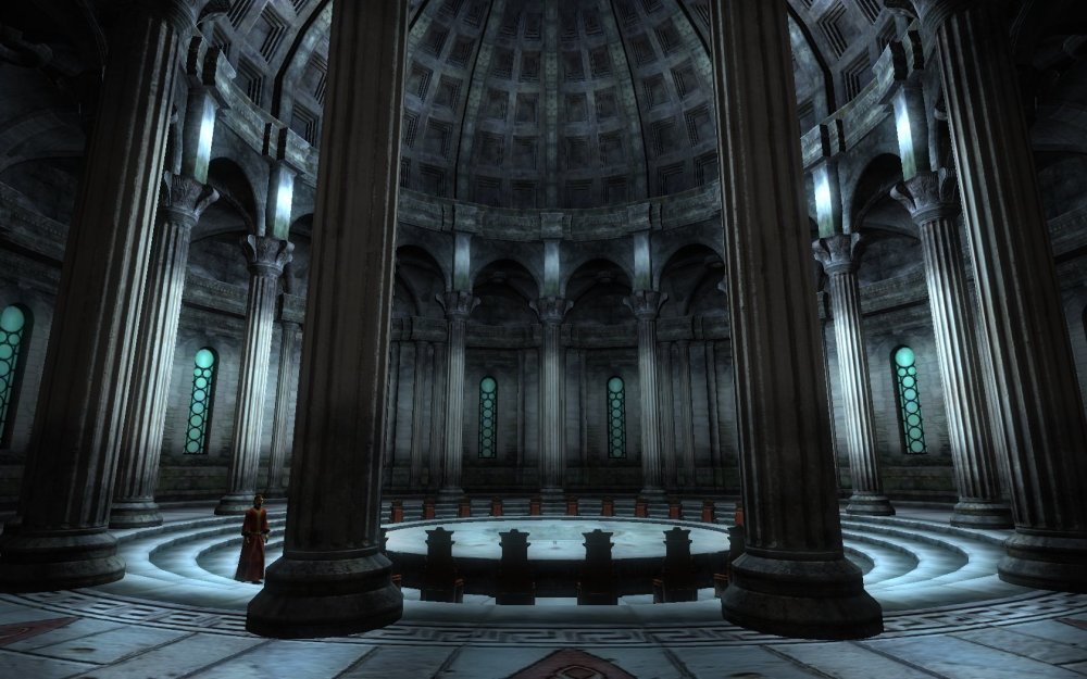 Обливион Имперский дворец Тронный зал