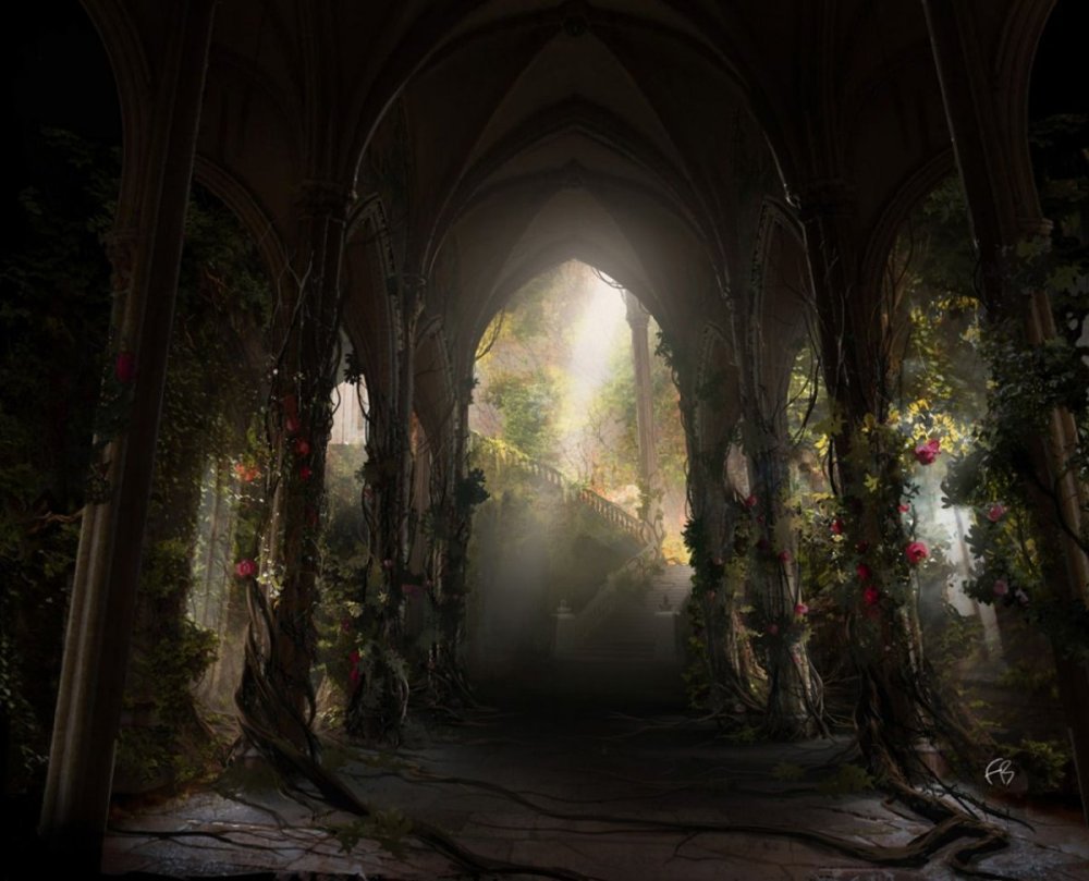 Красавица и чудовище 2014 замок