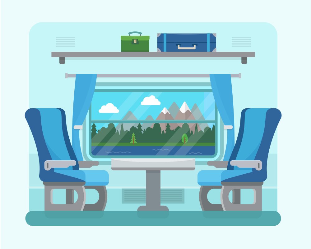 Окно вагона