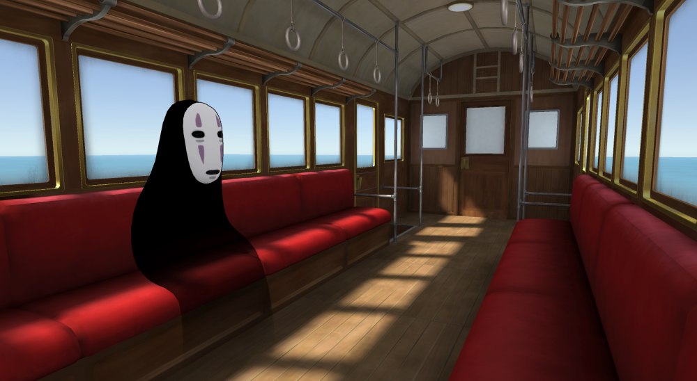 Нарисовать окно поезда