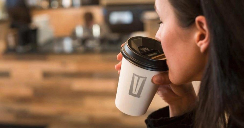 Кофе сверху