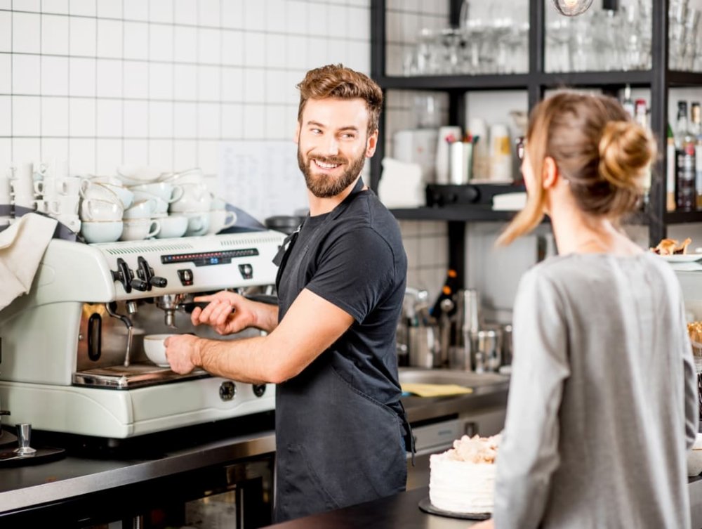 Кофе бариста Эстетика