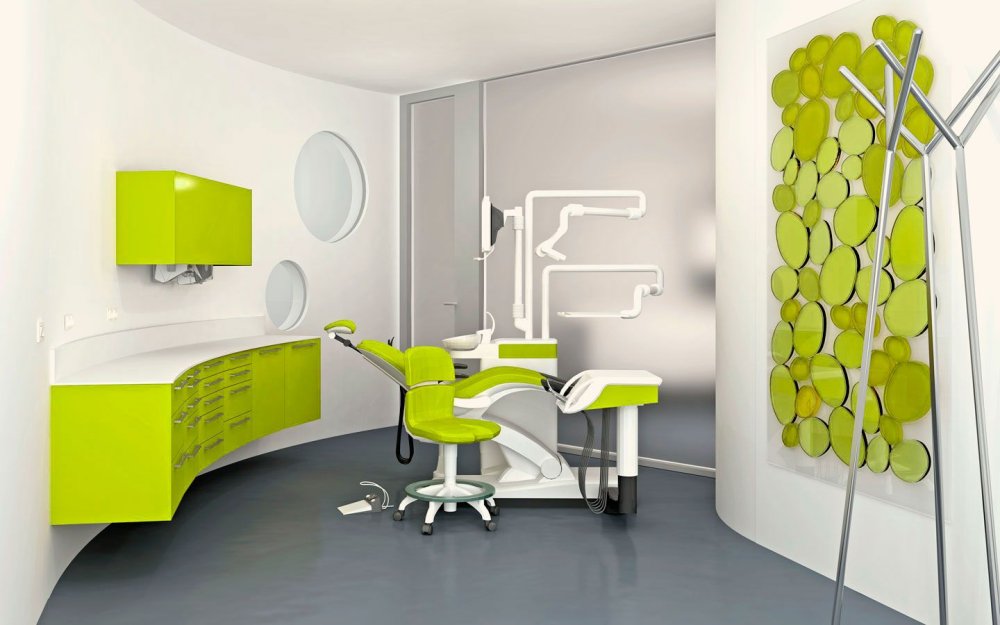 Кабинет стоматолога размытый