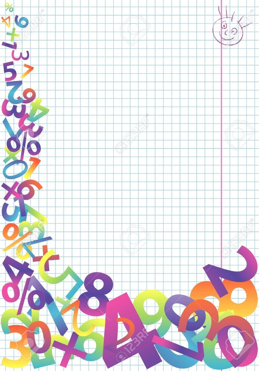 Математический фон для детей