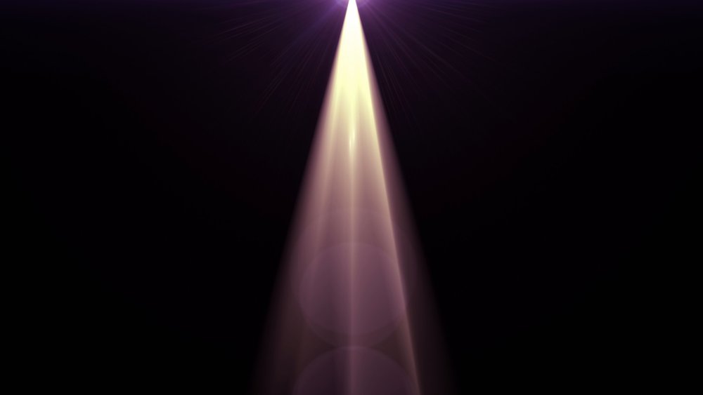 Луч от прожектора