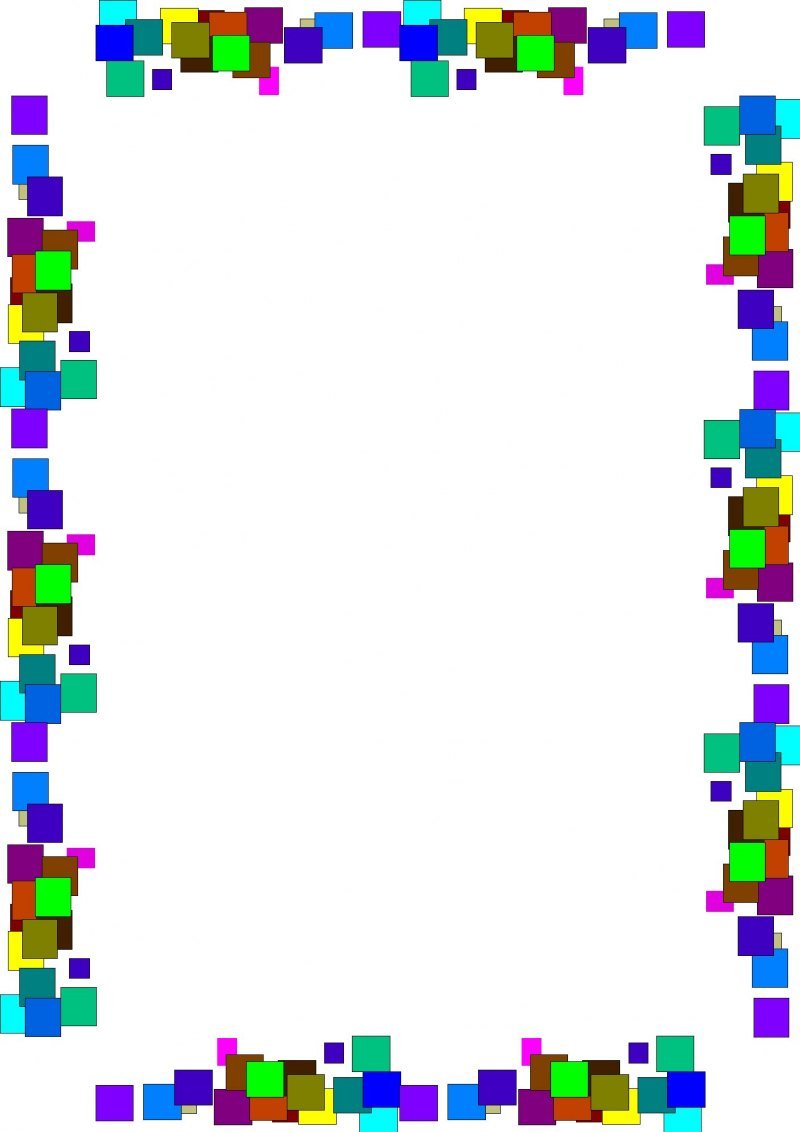 Яркая рамка