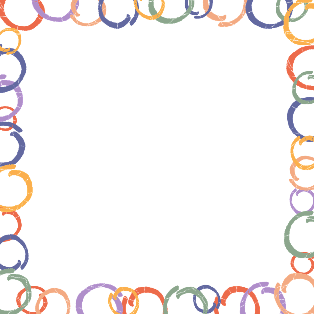 Геометрическая рамка с зеленью