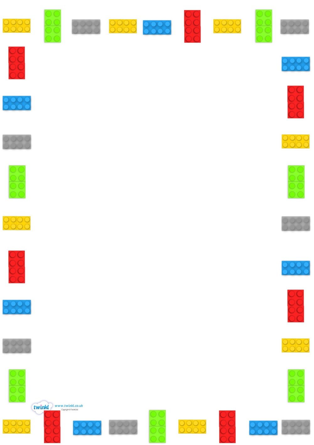 Рамка с лего конструктором