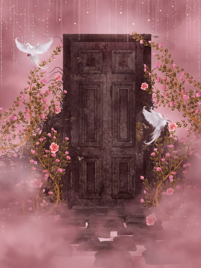 Арка увитая плющом