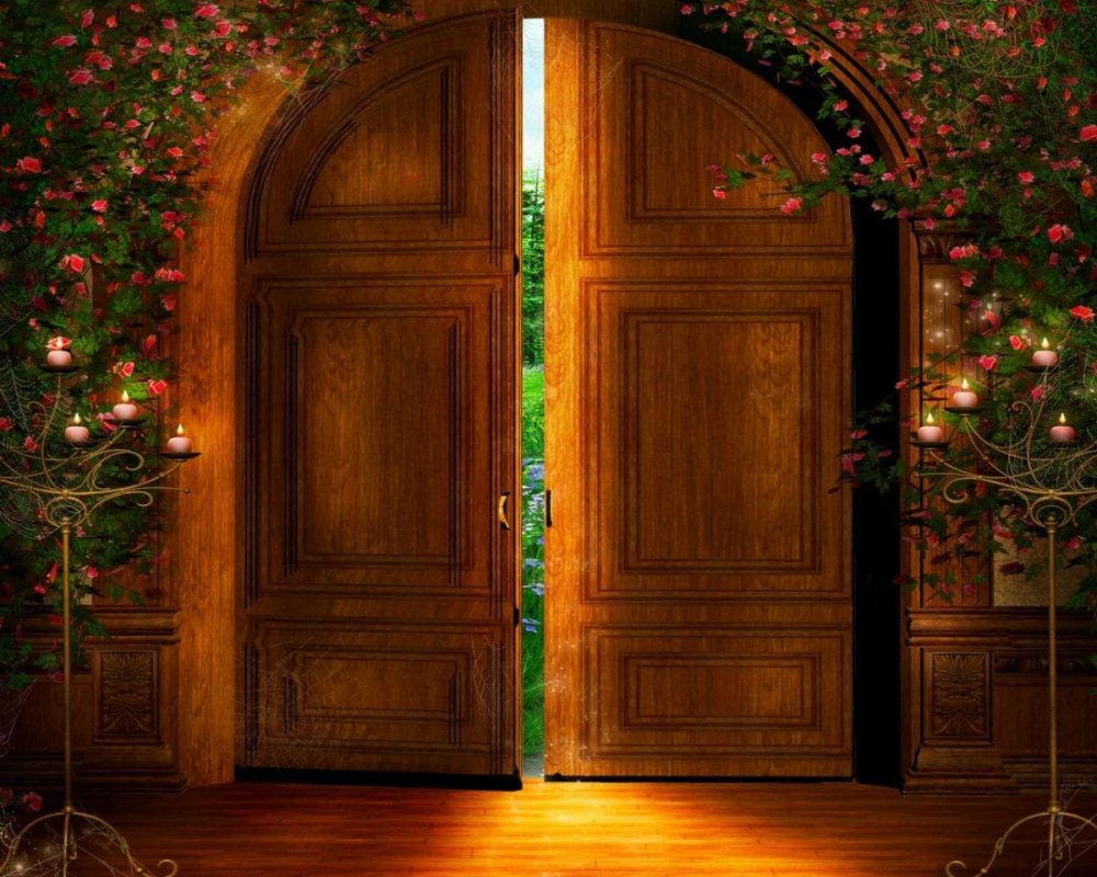Сказочная дверь
