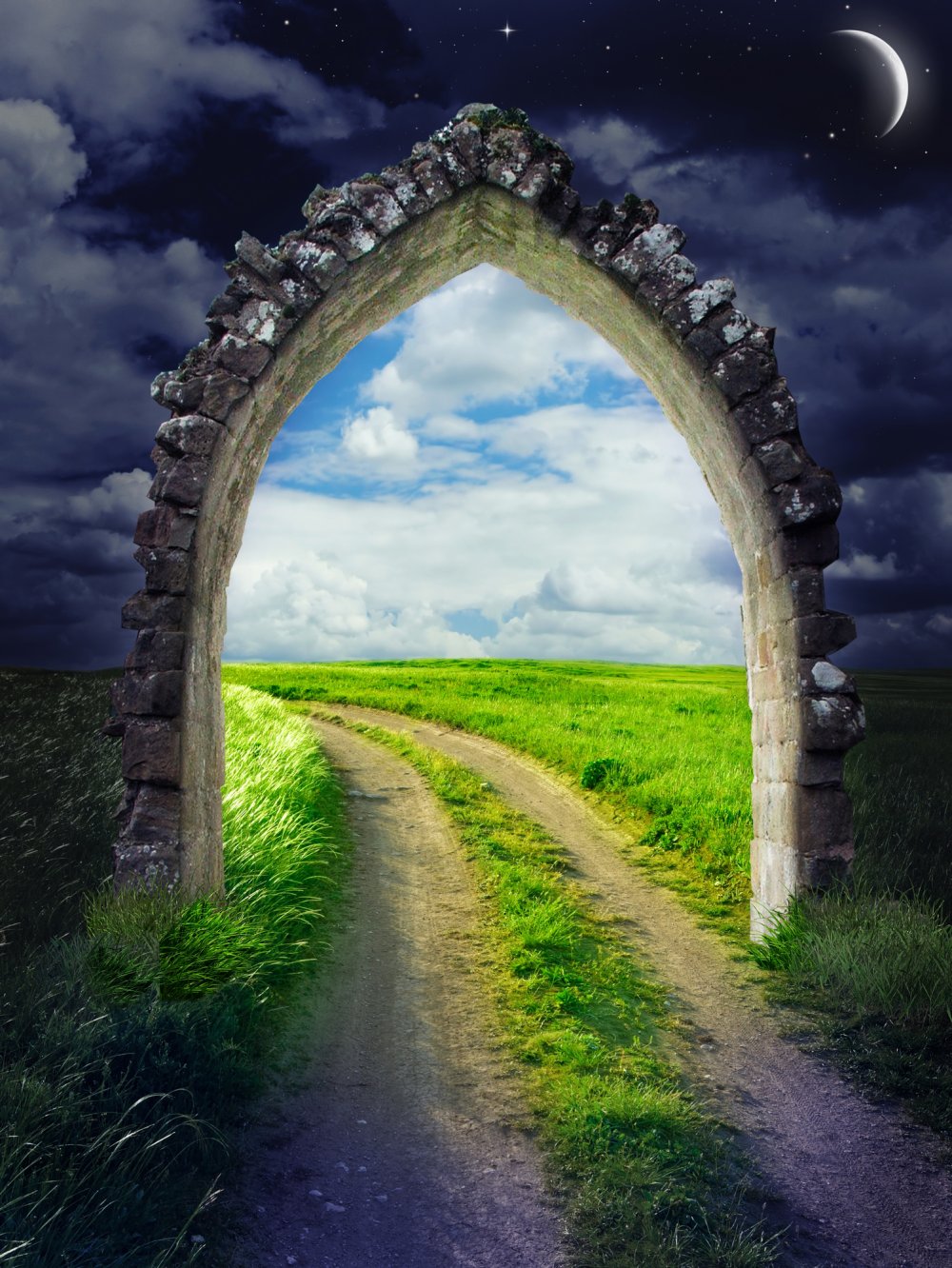 Волшебная дверь рисунок