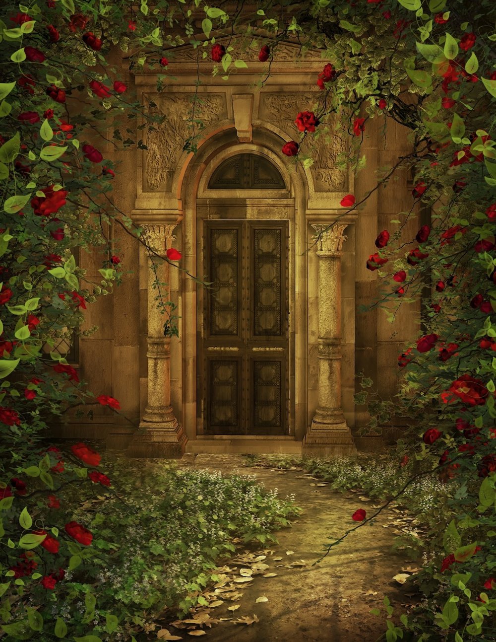 Древняя дверь