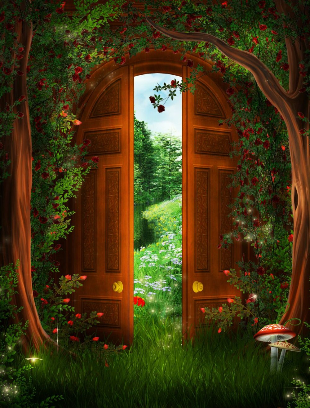 Мистический фон для фотошопа