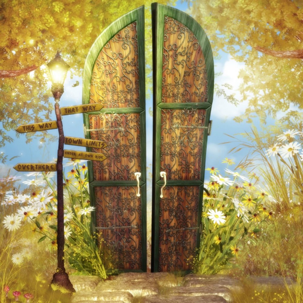 Сказочные ворота