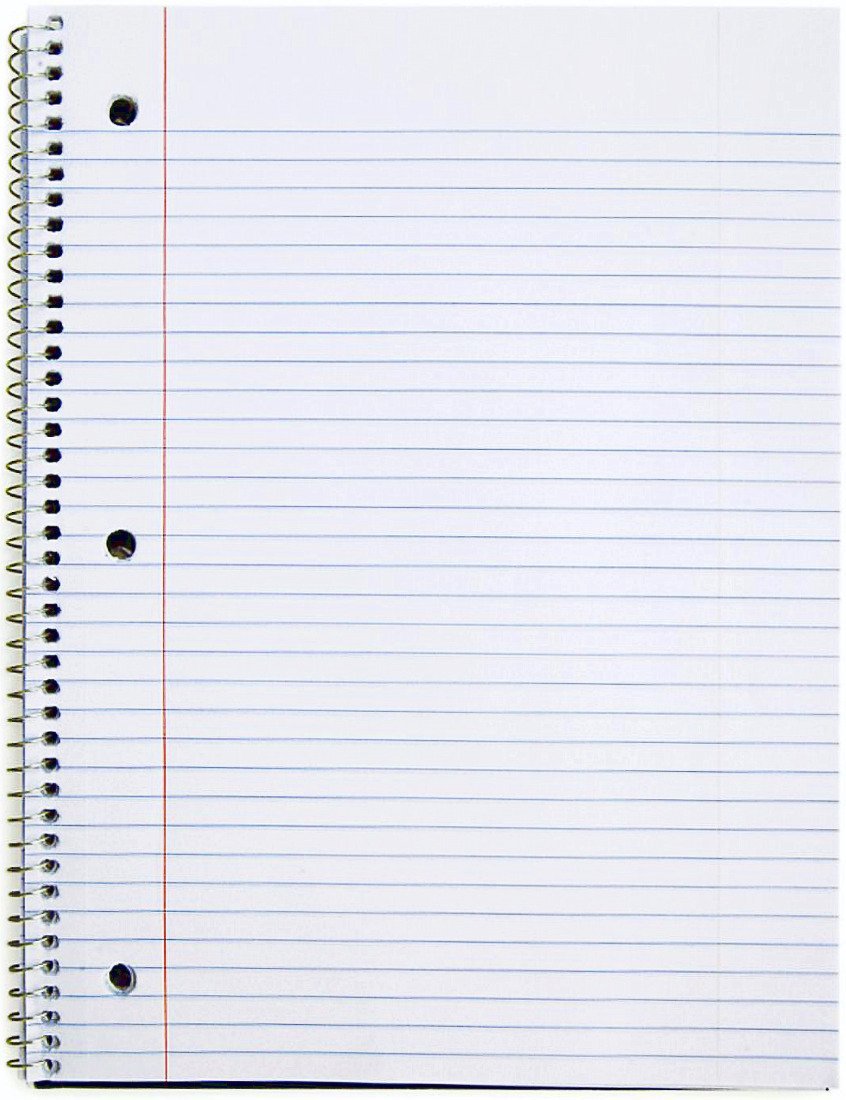 Листок блокнота