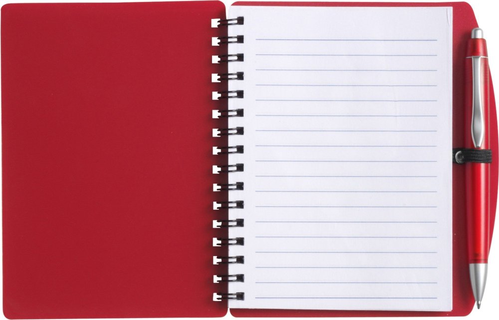 Раскрытый блокнот