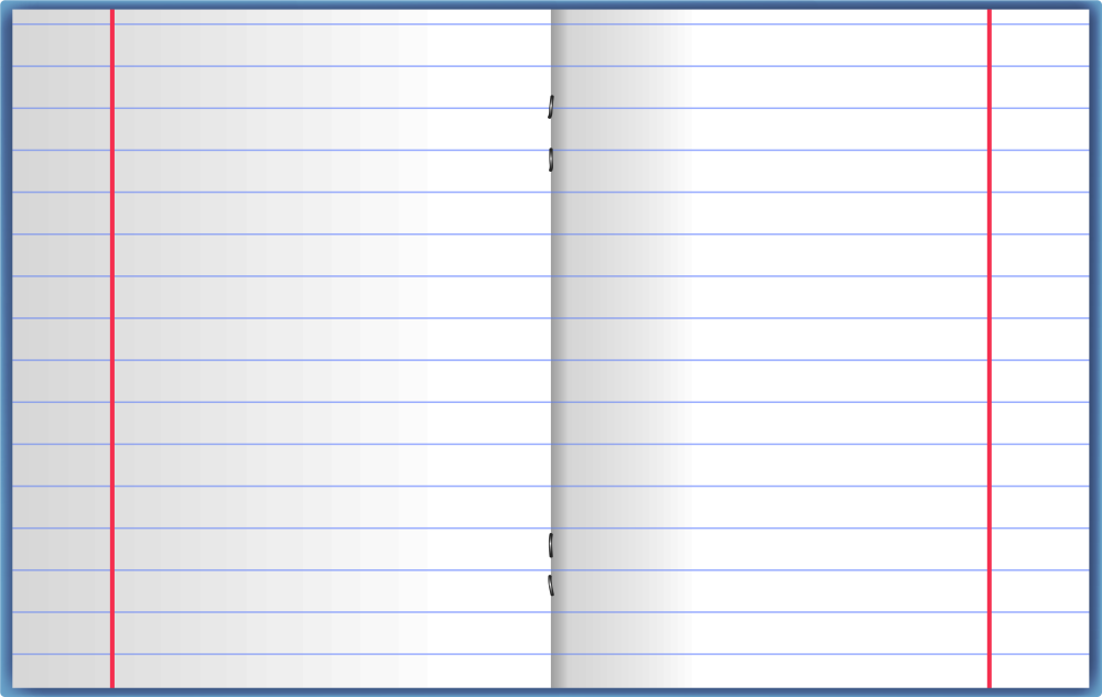 Открытая тетрадь