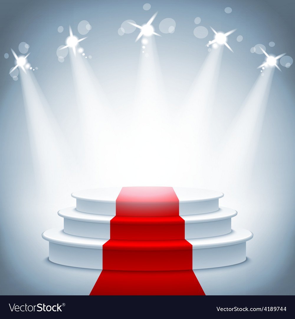 Красная дорожка софиты