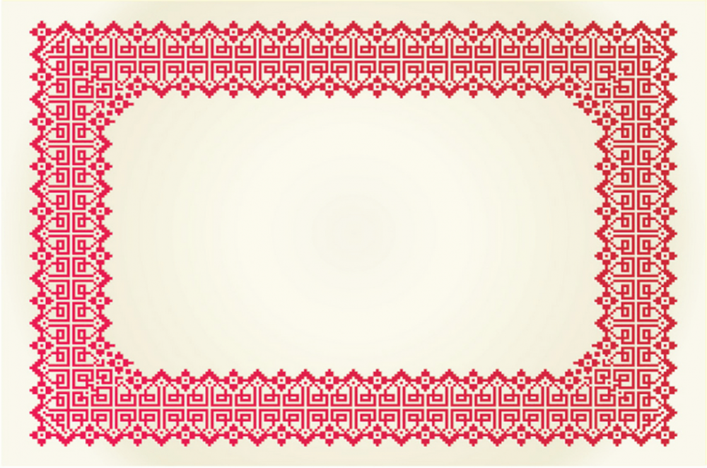 Белорусский орнамент свастика