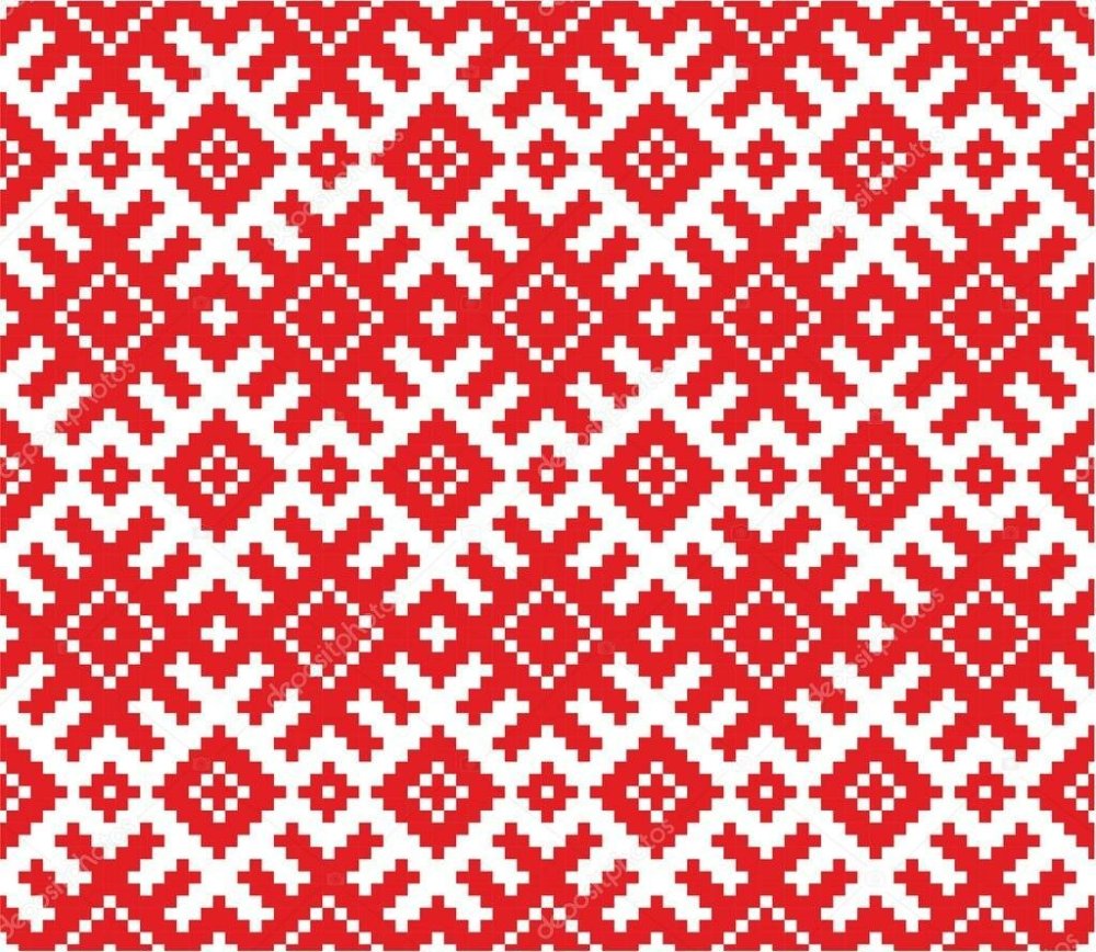 Мордовский национальный узор