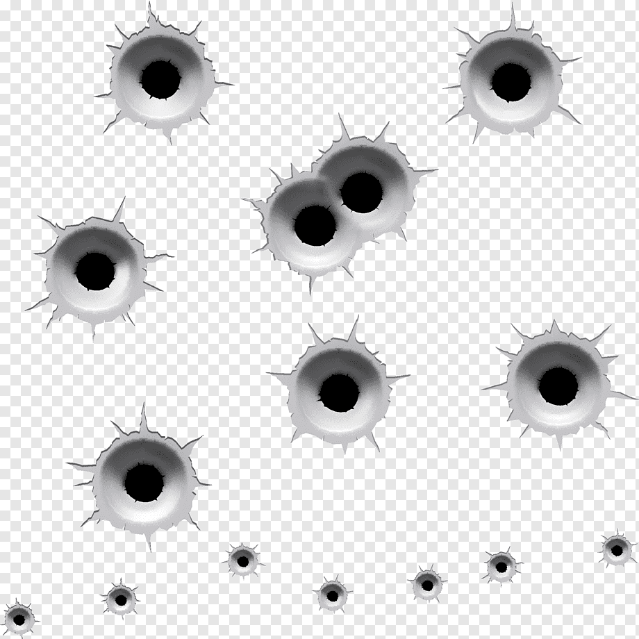 Отверстие от пули