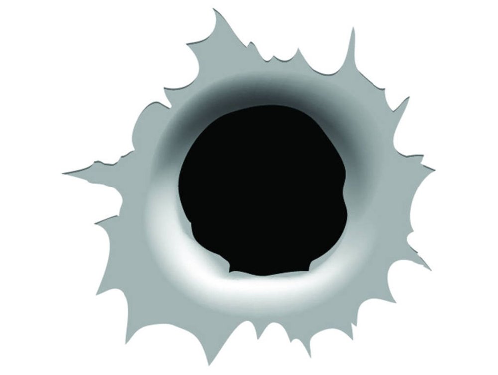 Отверстия от пуль вектор