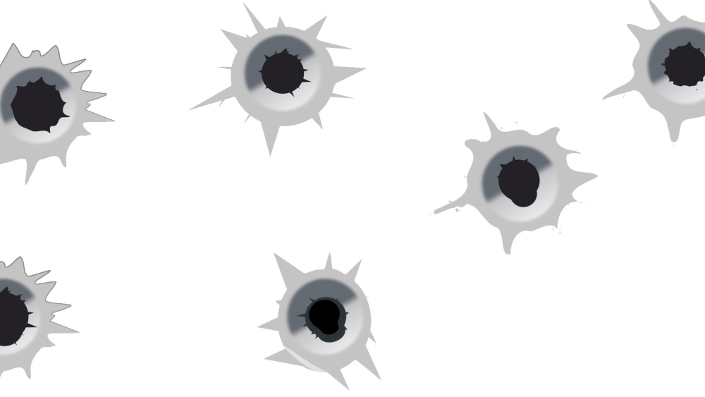 След от выстрела