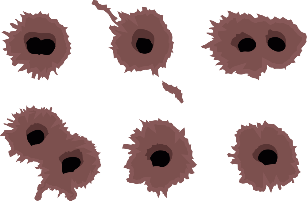 Пулевое отверстие