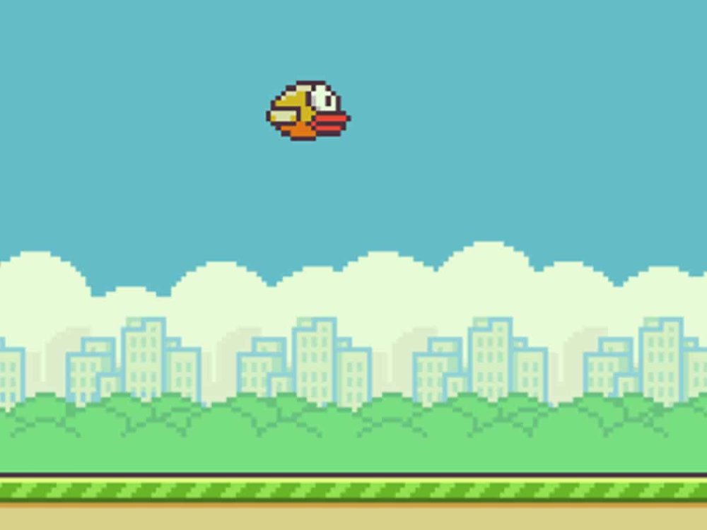 Flappy Birds небо