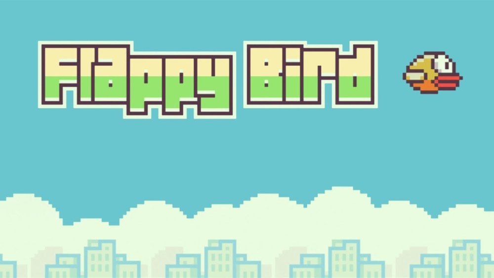 Flappy Bird надпись